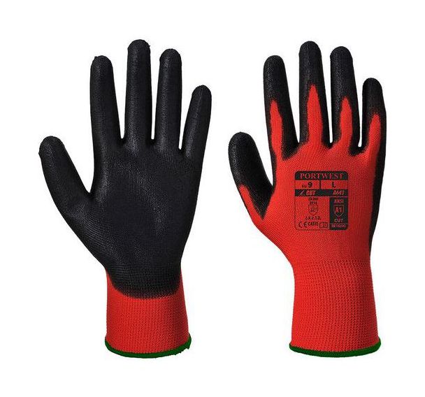 Gant de manutention Red enduction PU A641 - Portwest