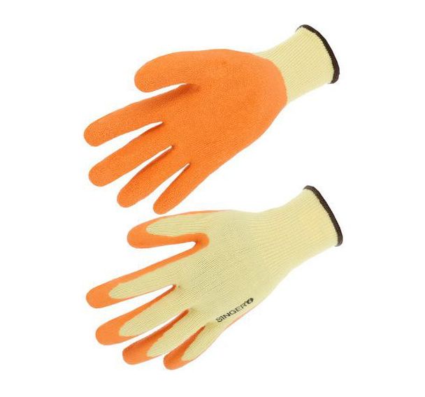 Gant de manutention enduction latex Jauge 10 TAC1025O - Singer Safety - Lot de 10