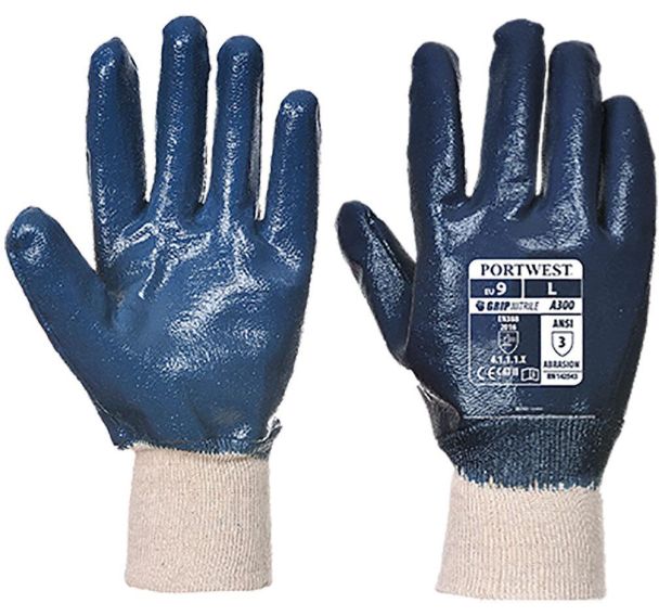 Gant de manutention tout enduit nitrile A300 - Portwest