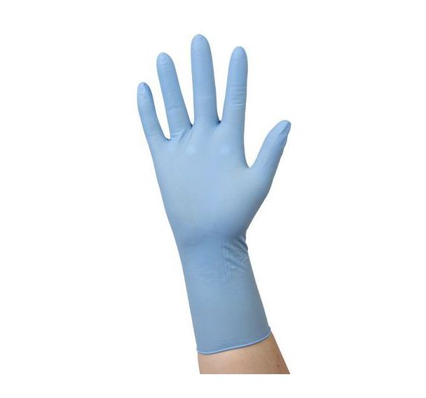 Gant jetable en nitrile Coverfeel Care longue manchette - Medicom