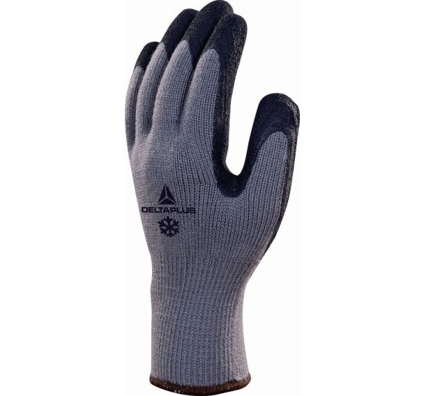 Gant tricot acrylique paume enduite mousse latex VV735