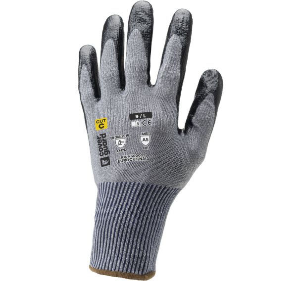 Gants Eurocut N313 CUT C. HPPE J13 gris - Coverguard