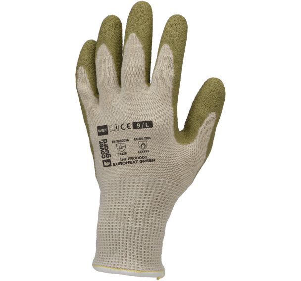 Gants Euroheat Green J13 latex - Coverguard