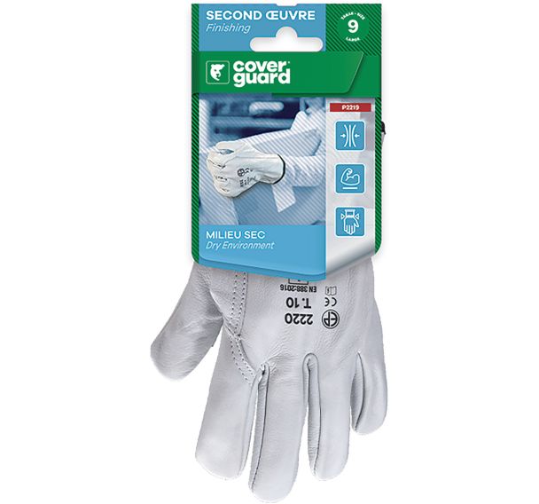 Gants Eurostrong 2220 fleur vachette - Coverguard