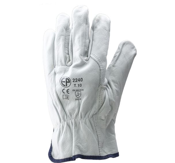 Gants Eurostrong 2240 fleur de buffle ecru - Coverguard