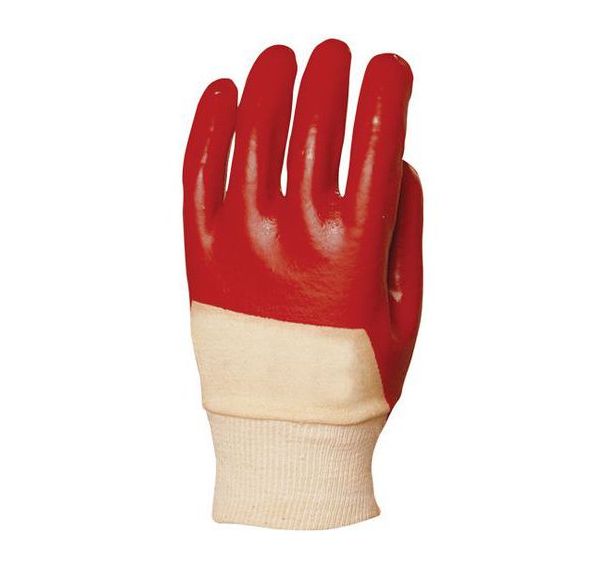 Gants Eurostrong 3420 PVC rouge - Coverguard