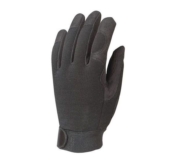 Gants Eurostrong 930 synthétique noir paume renforcée - Coverguard
