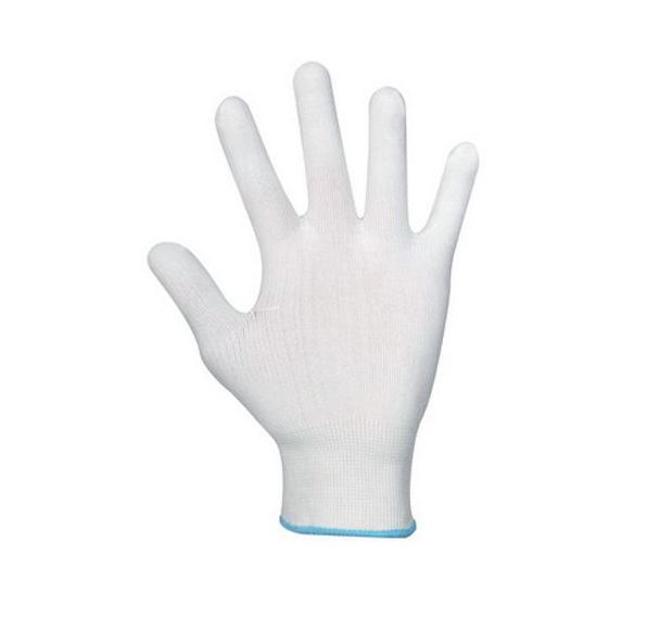 Gants First Liner white -Taille 8 - Blanc