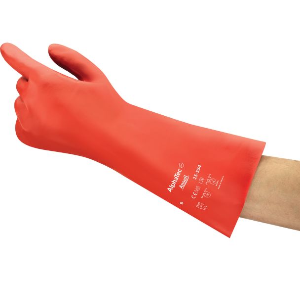 Gants PVA 15-554 Taille 9 Rouge
