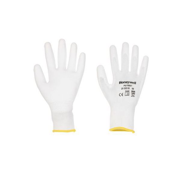Gants Perfect Poly White -Taille 7 - Blanc