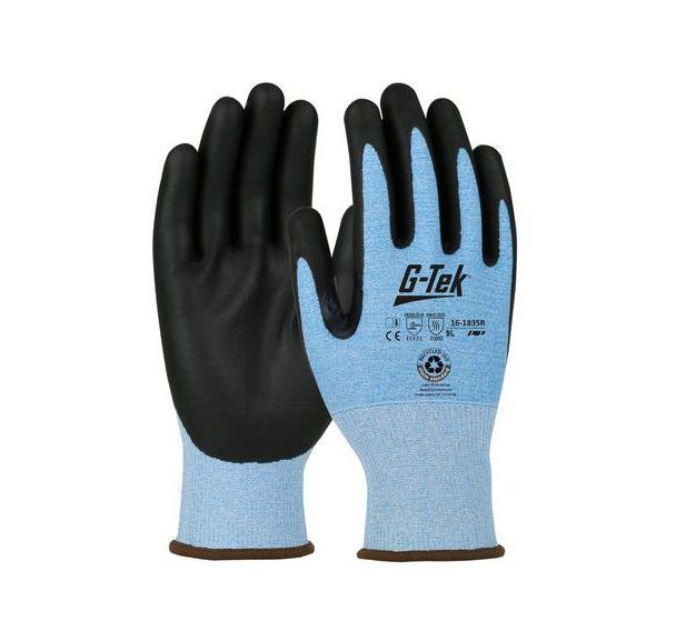 Gants anticoupure G-TEK® 3RX mousse de nitrile en plastique - Pip