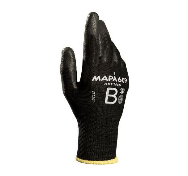 Gants anticoupure niveau B tactile PU Krytech 609 - Mapa