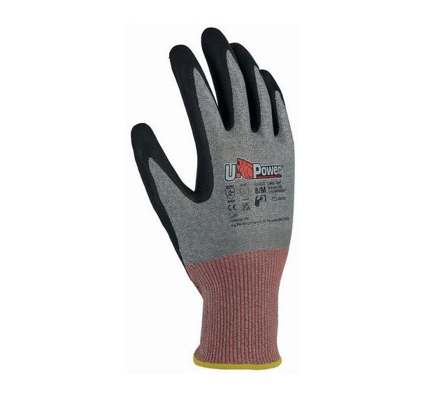 Gants anticoupure niveau F tactile enduction nitrile MAZURKA - U-Power