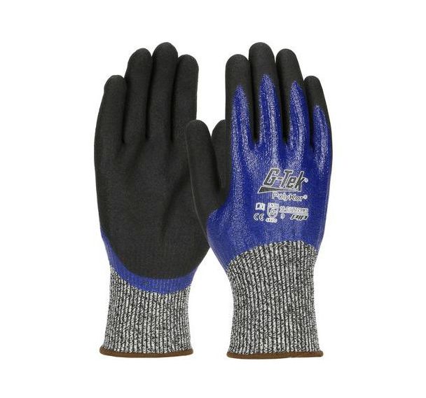 Gants anticoupures G-TEK® POLYKOR® double enduction nitrile - PIP
