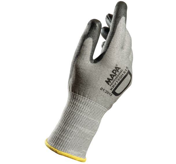 Gants anticoupures Krytech 615 niveau D - Doigts tactiles - Mapa