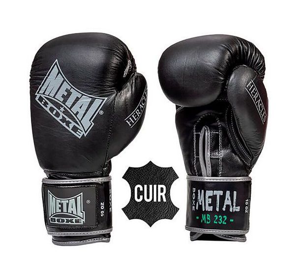 Gants cuir - Métal Boxe - Heracles