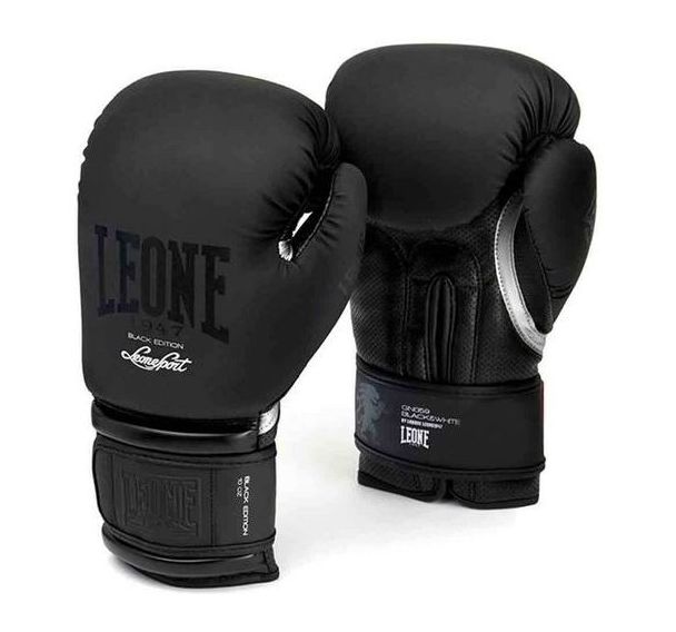 Gants de boxe Leone Black&White GN059 Noir - Montana
