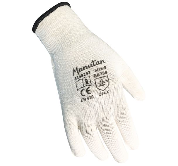 Gants de manutention coton - Sans enduction - Manutan Expert