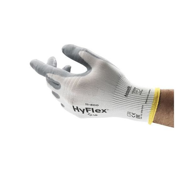 Gants de manutention polyvalents nitrile HyFlex® 11-800 - Ansell
