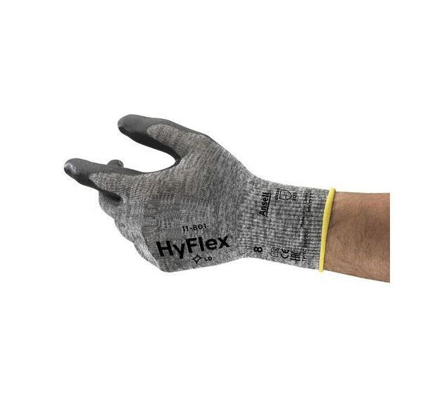 Gants de manutention polyvalents nitrile HyFlex® 11-801 - Ansell