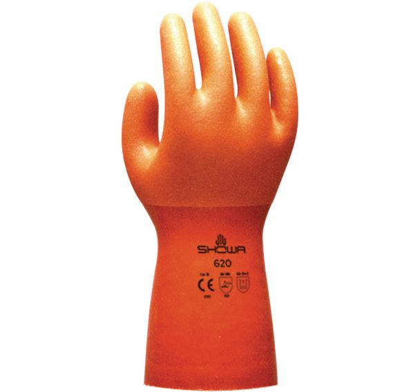 Gants de protection chimique 620 - Enduction PVC _Showa