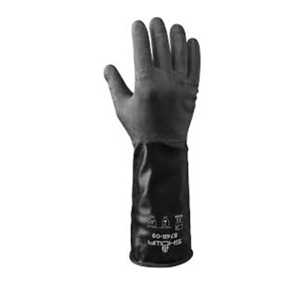 Gants de protection chimique 874R - Enduction Butyle/Finition rugueuse