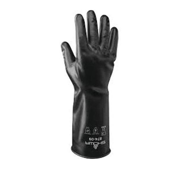 Gants de protection chimique 874 - Enduction Butyle _Showa