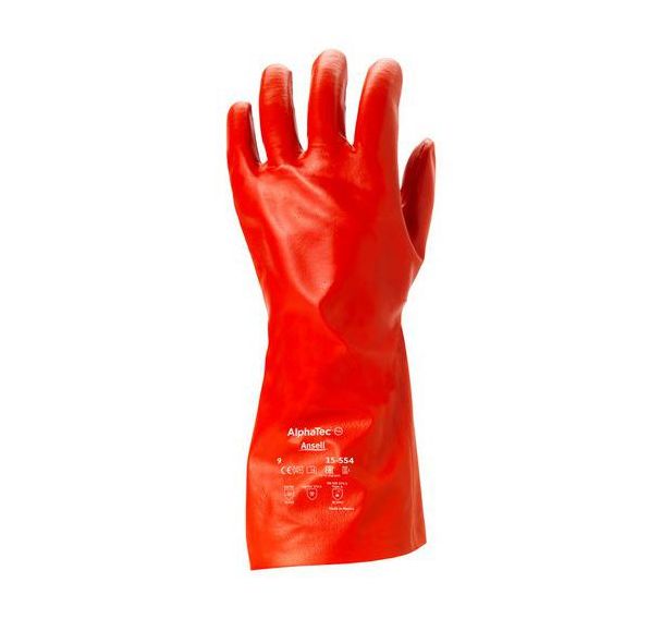 Gants de protection chimique Alphatec 15-554 - Taille 9