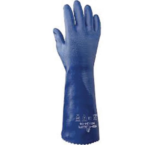 Gants de protection chimique NSK 24 - Enduction nitrile / Showa