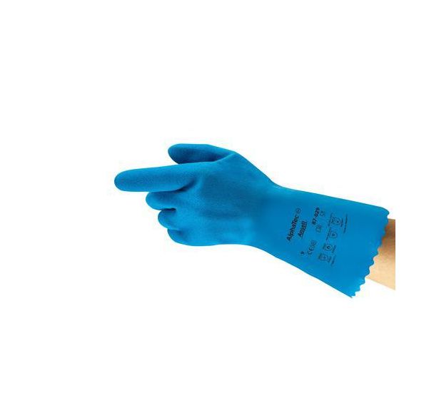 Gants de protection chimique en latex Alphatec® 87-029 - Ansell