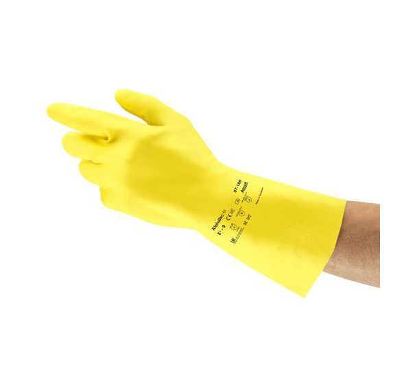 Gants de protection chimique en latex Alphatec® 87-190 - Ansell