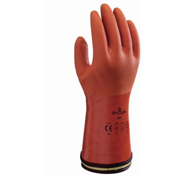 Gants de protection chimique résistants au froid 465-Doublure amovible