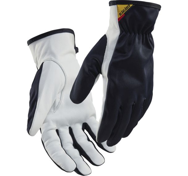 Gants de protection en cuir de chèvre - Bleu/blanc - Blåkläder