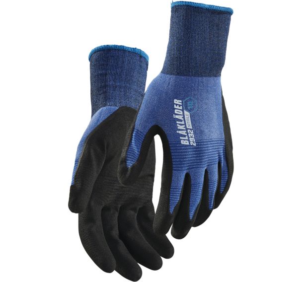 Gants de protection en nitrile trempé - Bleu - Blåkläder