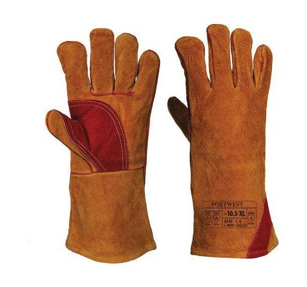 Gants de protection soudeur renforcé-XL (12 paires)