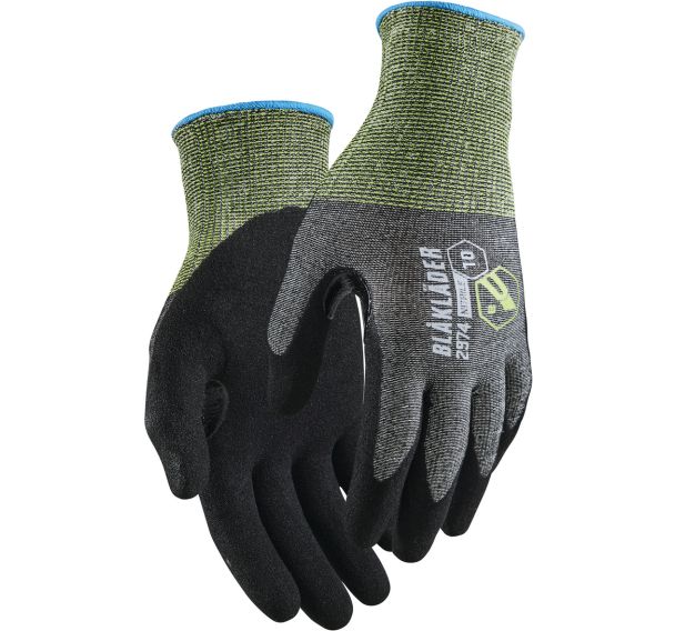 Gants de travail en nitrile trempé anti coupure jauge 15 - Blåkläder