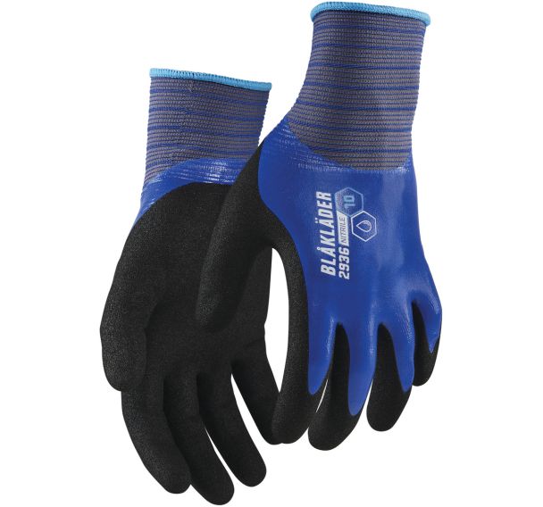 Gants de travail enduit de nitrile - Blåkläder