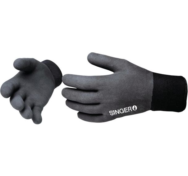 Gants double couche protection thermique enduit latex - Singer