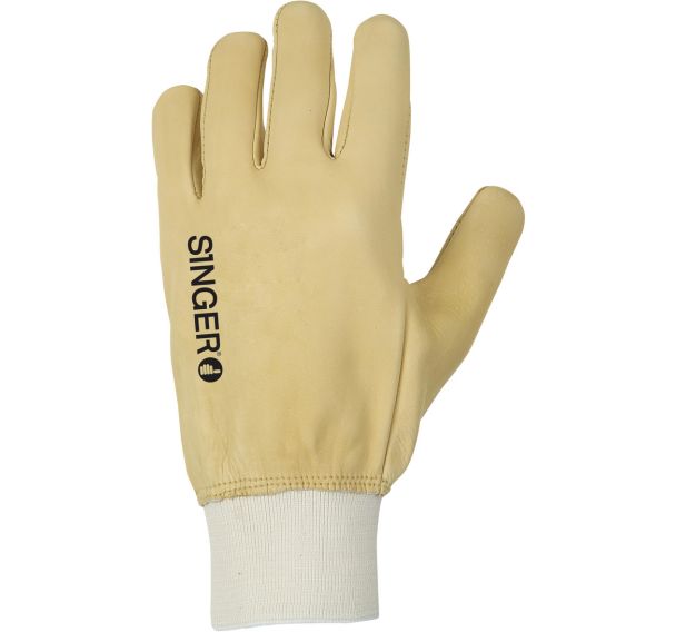 Gants en cuir hydrofuge pouce palmé - Singer