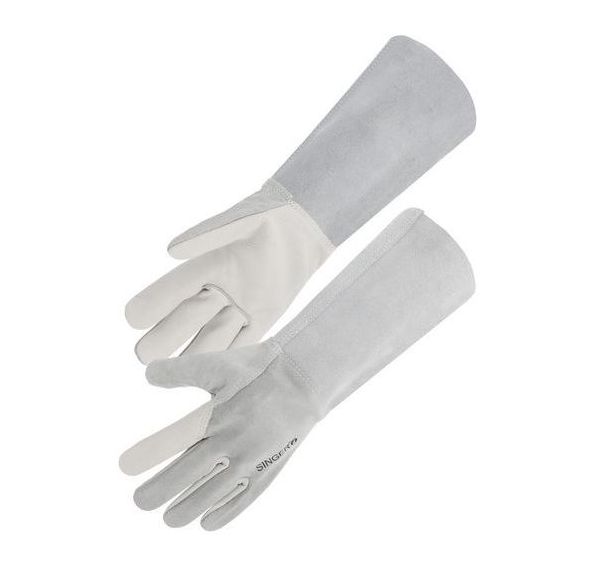 Gants en fleur et croûte avec une manchette de 20 cm - 10 paires