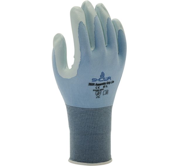 Gants grip polyvalents 265R - Enduction nitrile / Showa