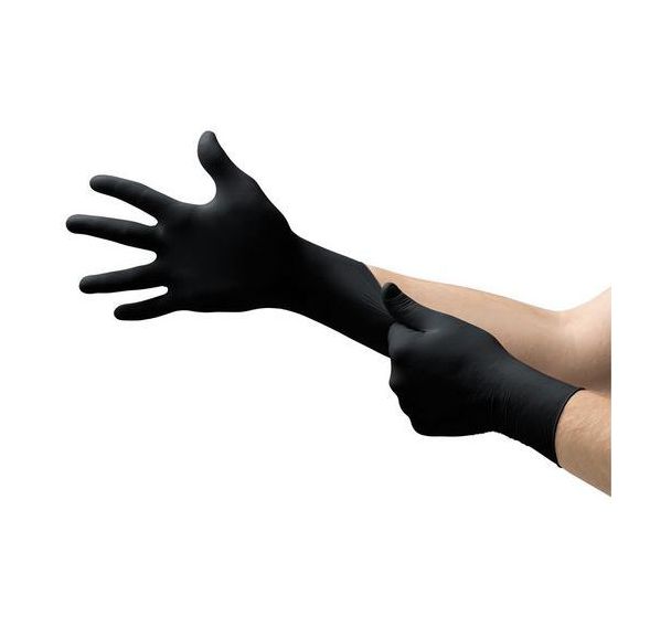 Gants jetables en nitrile noir Microflex® 93-732 - Ansell