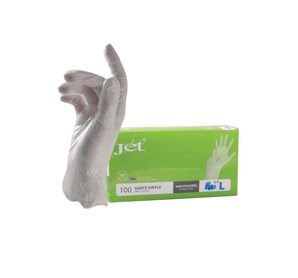 Gants jetables vinyle non-poudrés - MP hygiène