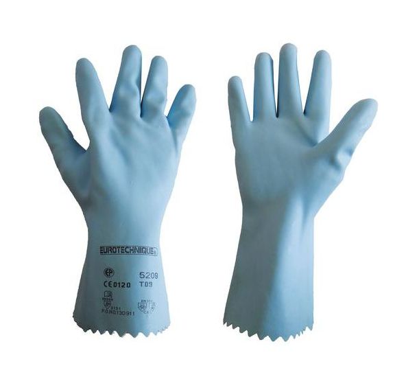 Gants latex bleu - Mondelin