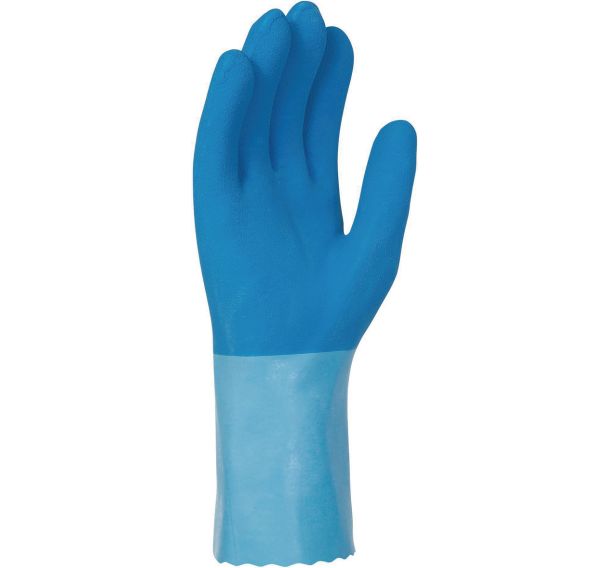 Gants latex de protection chimique et anti chaleur pur coton - Singer