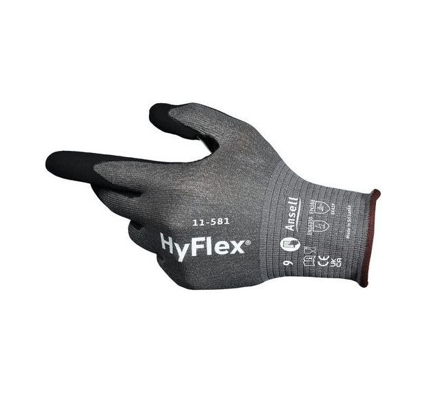 Gants légers anti-coupure supérieure EN ISO F Hyflex 11-581 - Ansell