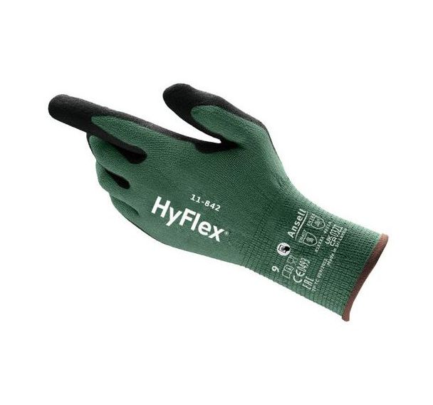 Gants manutention en matériaux recyclés Hyflex 11-842 - Ansell