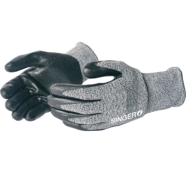 Gants néoprène en bouclette acrylique paume gaufrée - Singer