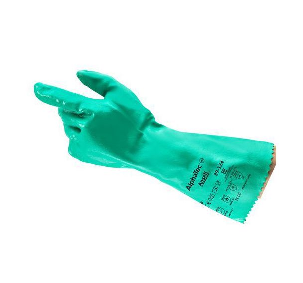 Gants nitrile combi Alphatec 39-124 mécanique et chimique - Ansell