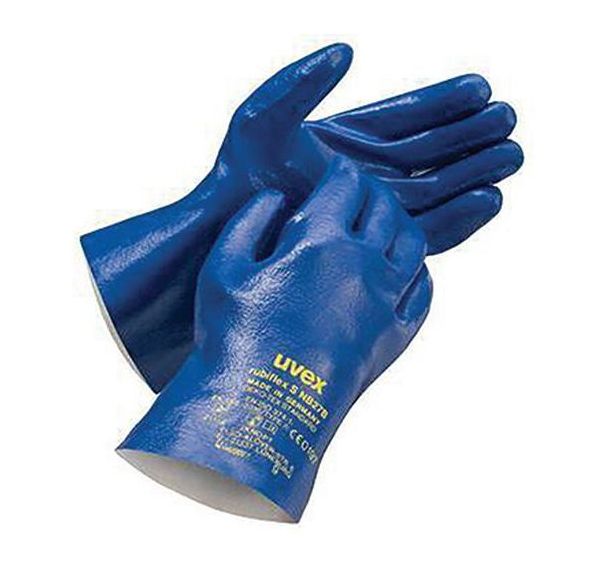 Gants protection chimique Rubiflex S NB27B - Uvex